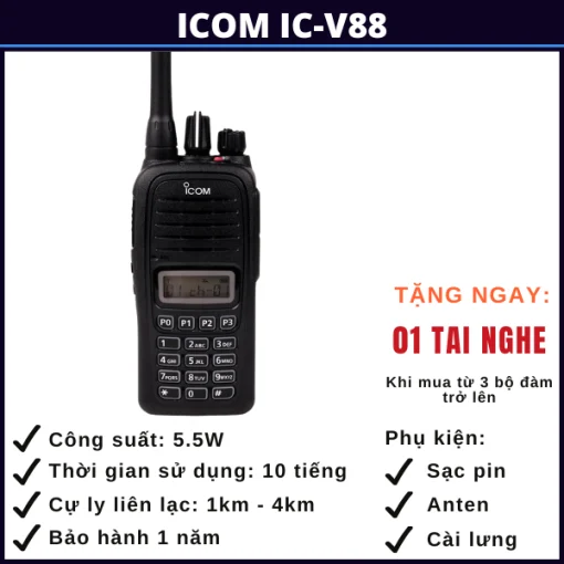 gia-bo-dam-Icom-IC-v88